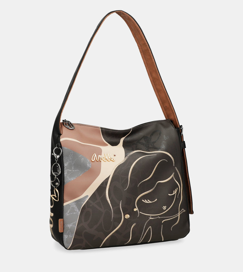 Anekke Heartbeat short handle shoulder bag