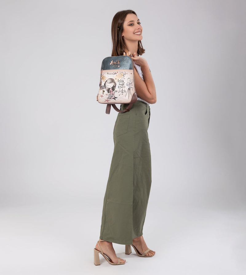 Anekke Hollywood Backpack For Leisure Use