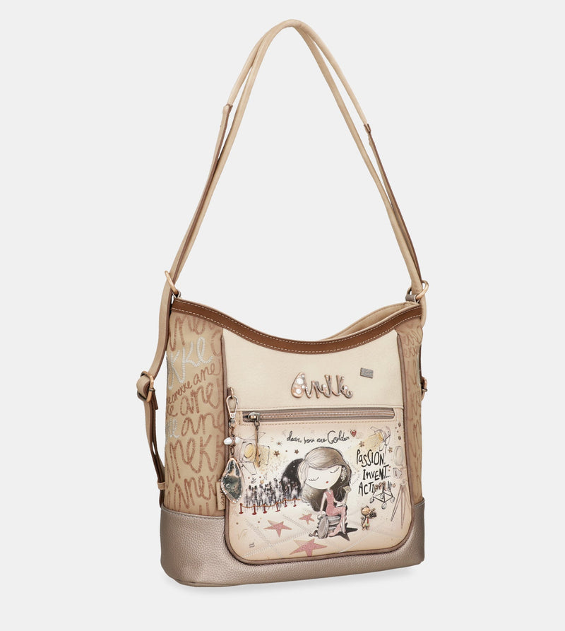 Anekke Hollywood Bag Convertible Into Backpack