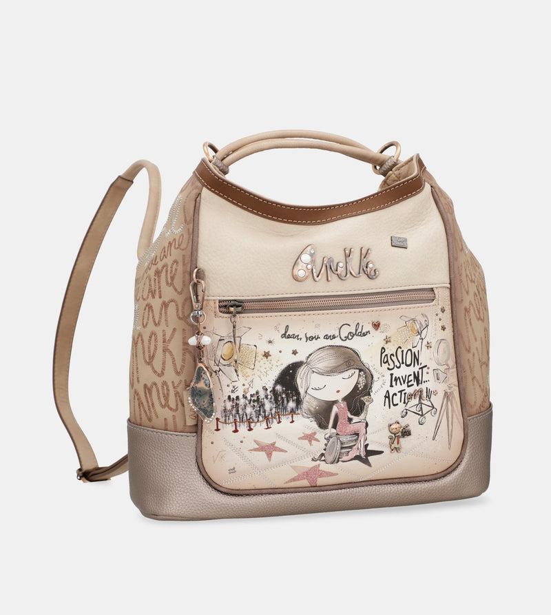 Anekke Hollywood Bag Convertible Into Backpack