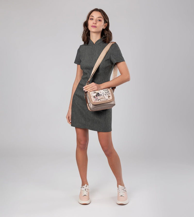 Anekke Hollywood Crossbody Bag With Flap