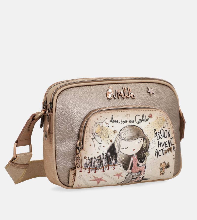 Anekke Hollywood double compartment crossbody bag