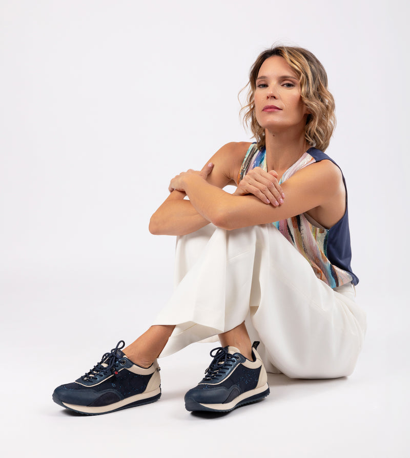 Anekke Hollywood Navy Blue Sneakers