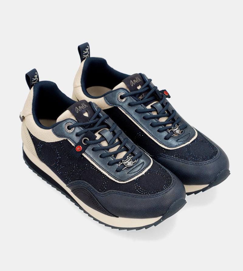 Anekke Hollywood Navy Blue Sneakers