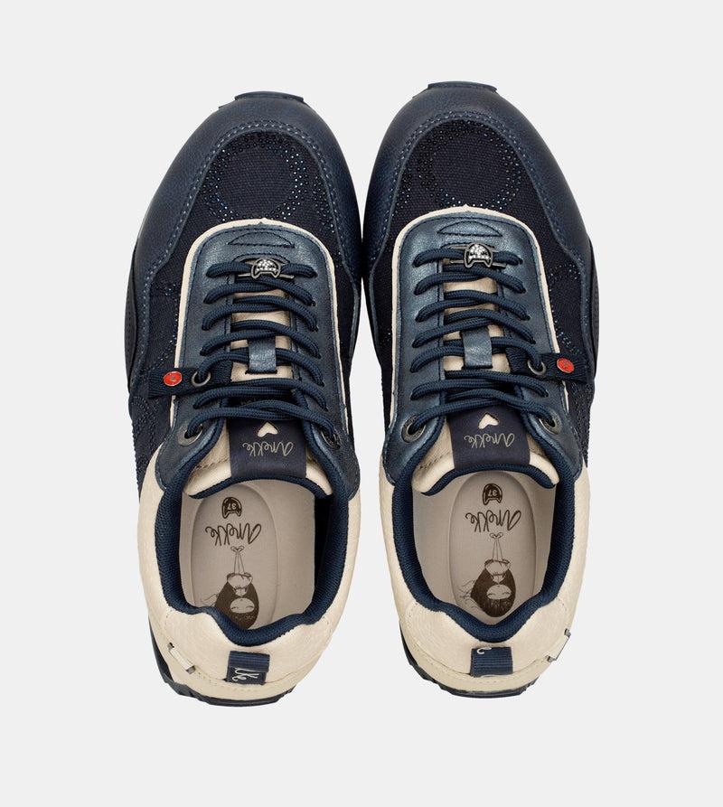 Anekke Hollywood Navy Blue Sneakers