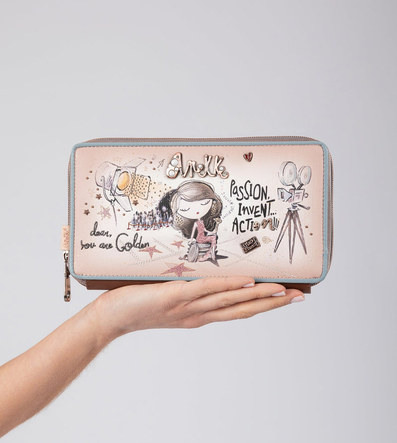Anekke Hollywood RFID Passport Wallet
