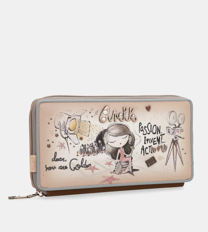 Anekke Hollywood RFID passport wallet