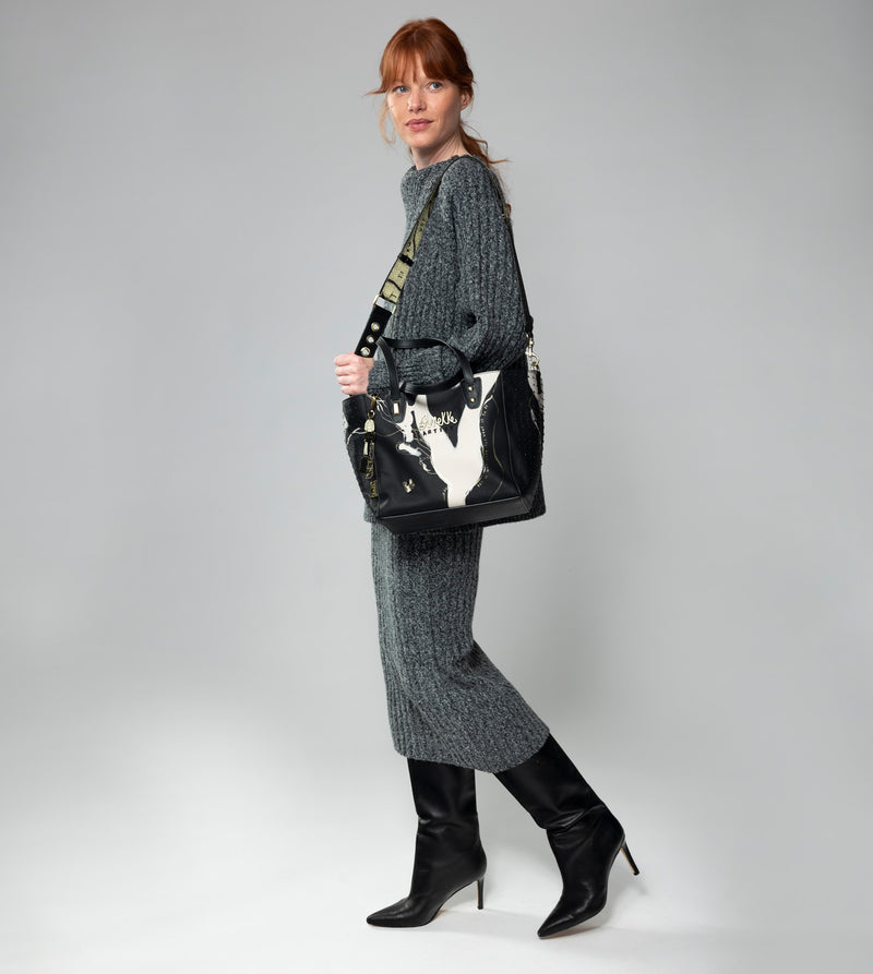 Anekke Large Black Shopper Nature Shodō