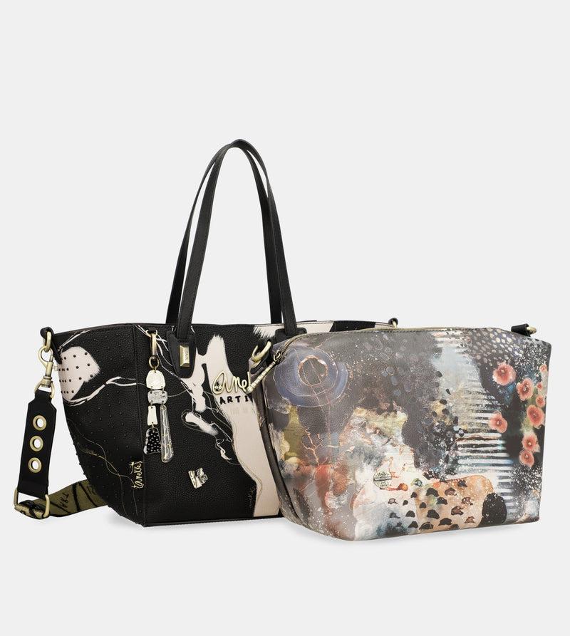 Anekke Large Black Shopper Nature Shodō