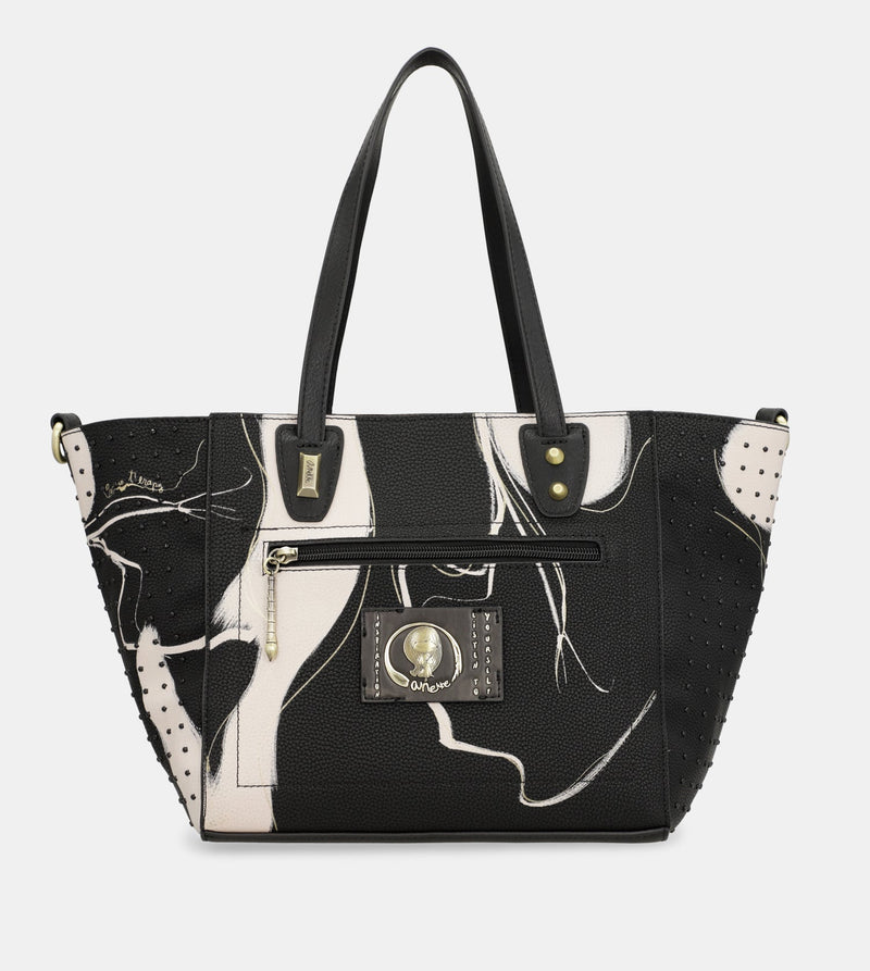 Anekke Large Black Shopper Nature Shodō