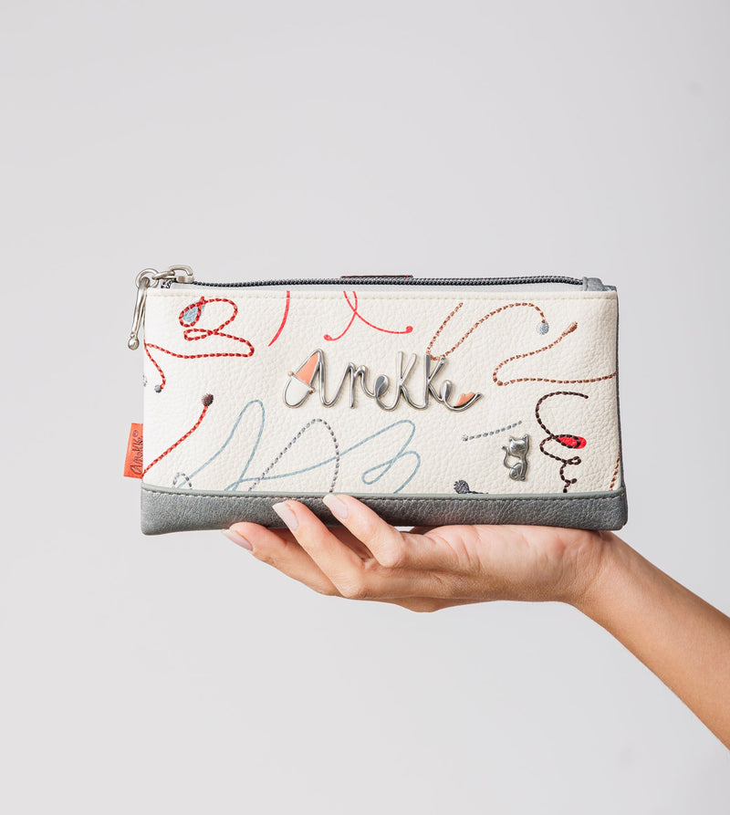 Anekke Large Flexible RFID Wallet Alma