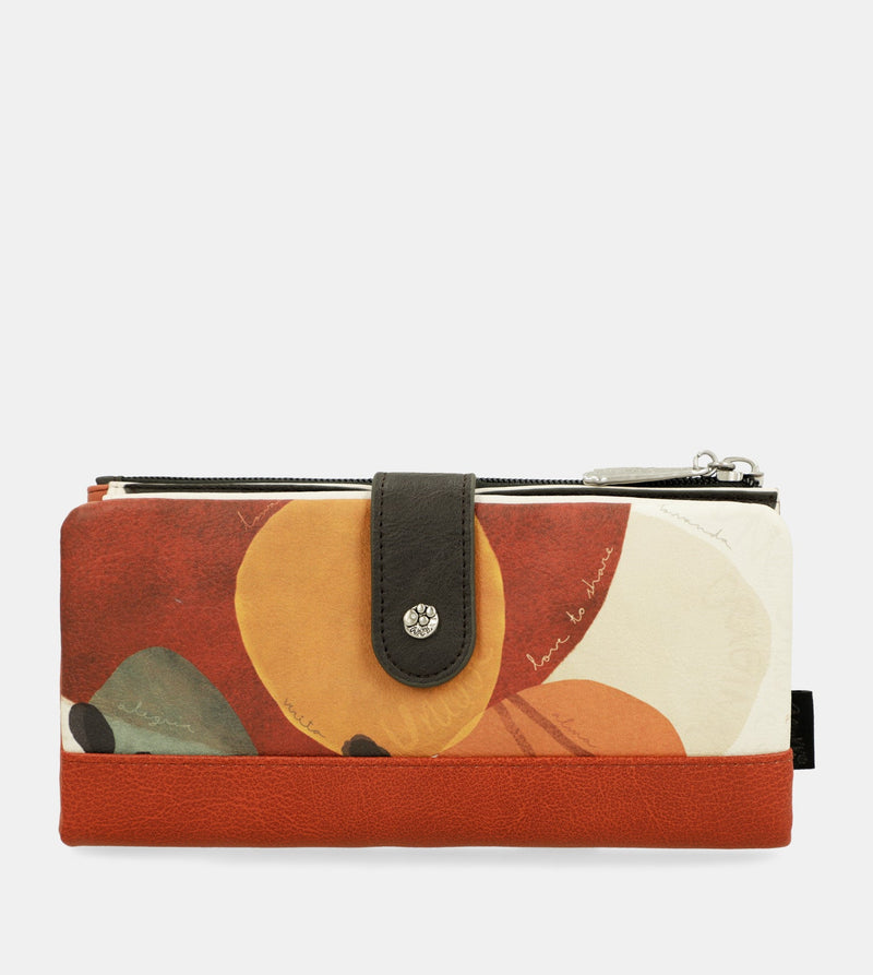 Anekke Large Flexible RFID Wallet Alma