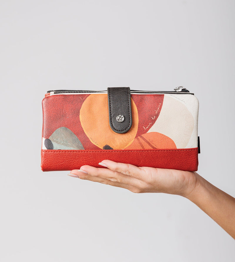 Anekke Large Flexible RFID Wallet Alma