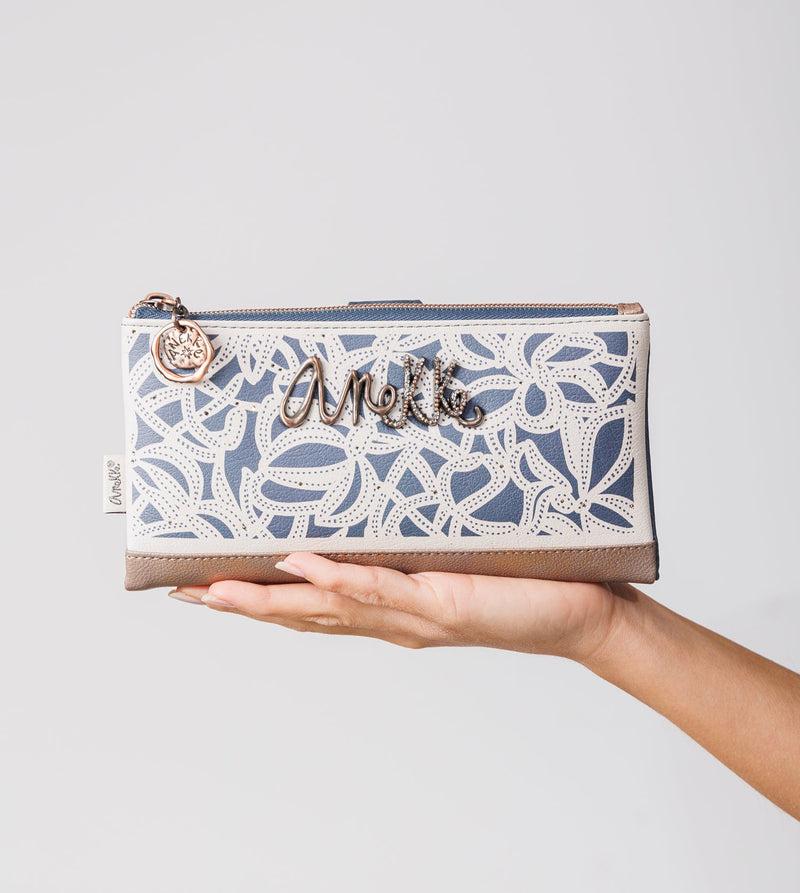 Anekke Large Flexible RFID Wallet Memories