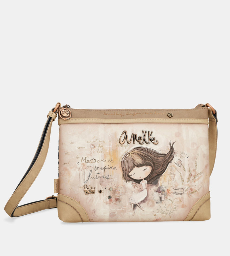 Anekke Large printed crossbody bag Memories