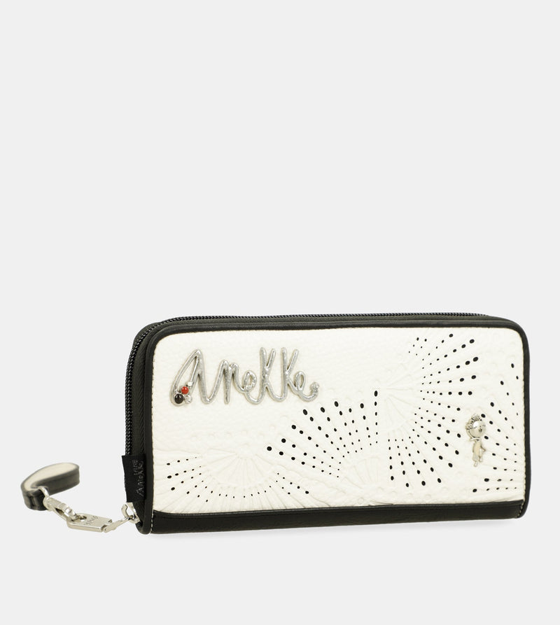 Anekke Large printed RFID wallet Alma