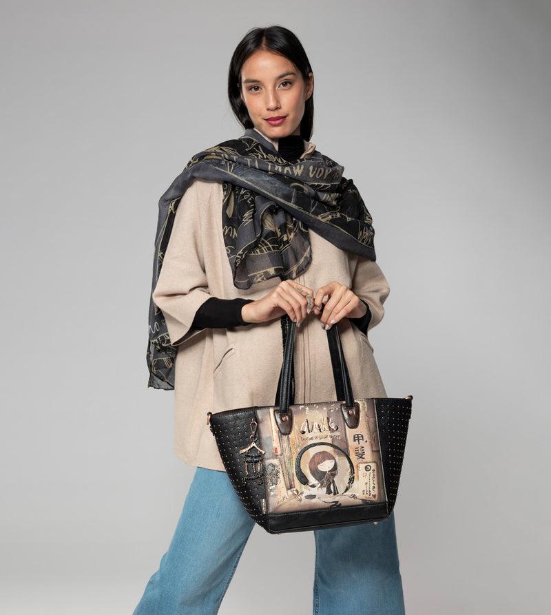 Anekke Large Shopper With Removable Interior Shōen