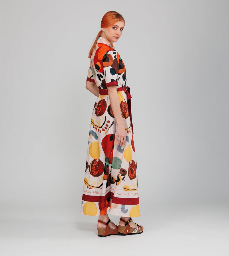 Anekke Long Short-sleeve Dress Alma