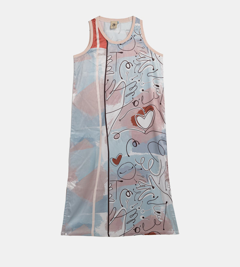 Anekke Long Sleeveless Dress Alma