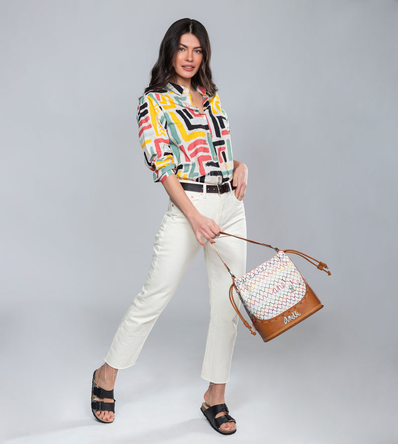 Anekke Magic Souls Bowling Crossbody Bag