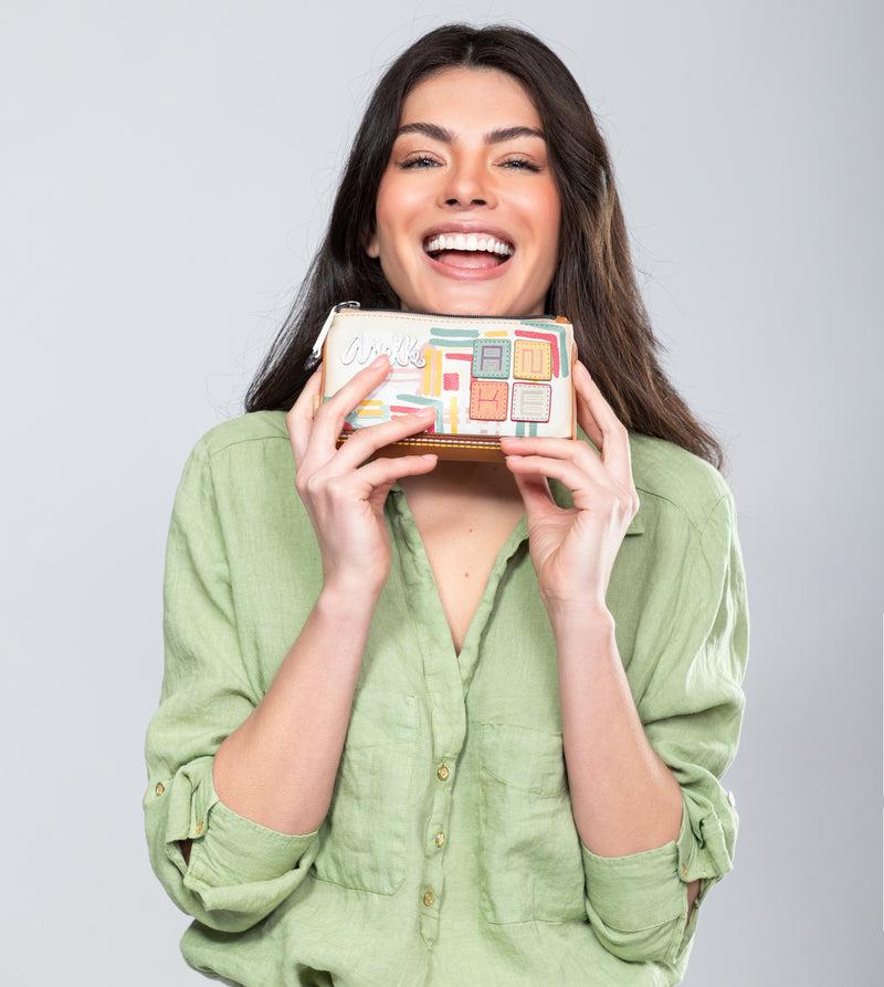 Anekke Magic Souls Large Flexible RFID Wallet