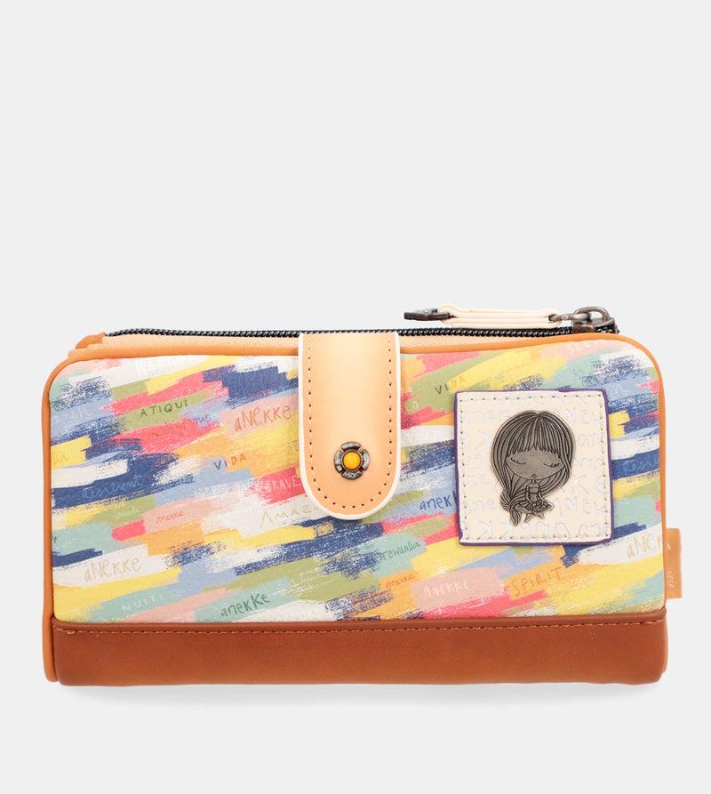 Anekke Magic Souls Large Flexible RFID Wallet