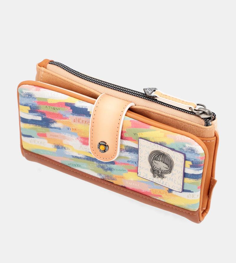 Anekke Magic Souls Large Flexible RFID Wallet