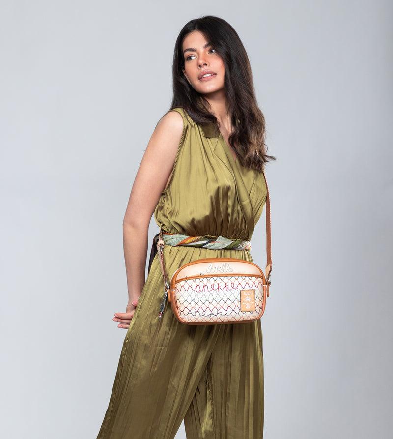 Anekke Magic Souls Oval Crossbody Bag