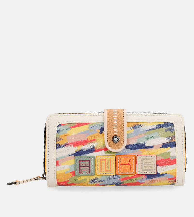 Anekke Magic Souls RFID Brown Wallet