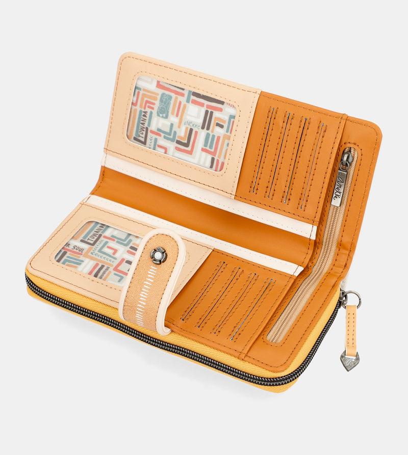 Anekke Magic Souls RFID Brown Wallet