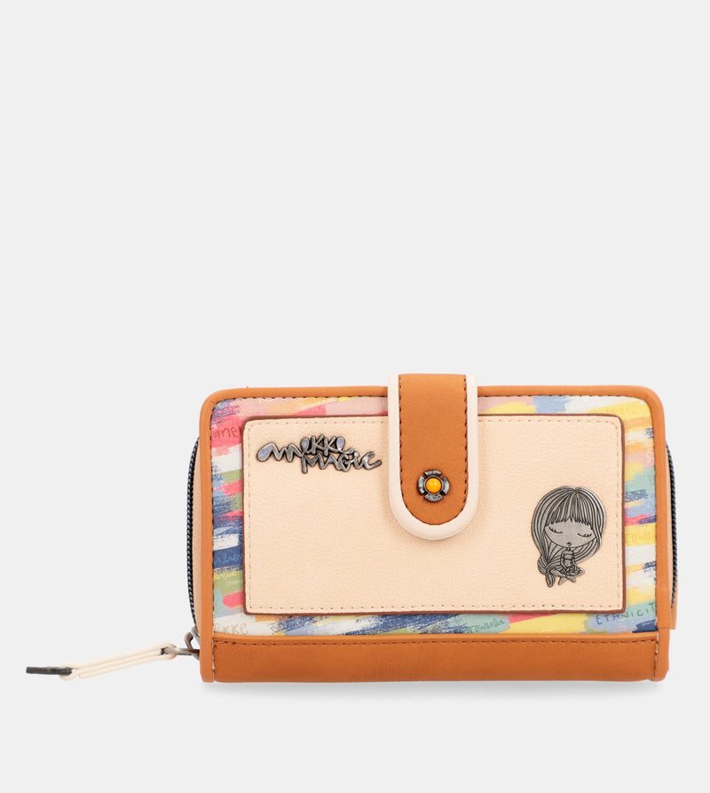 Anekke Magic Souls RFID Medium Wallet