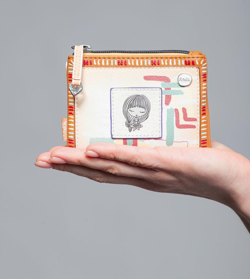 Anekke Magic Souls RFID Small Flexible Wallet