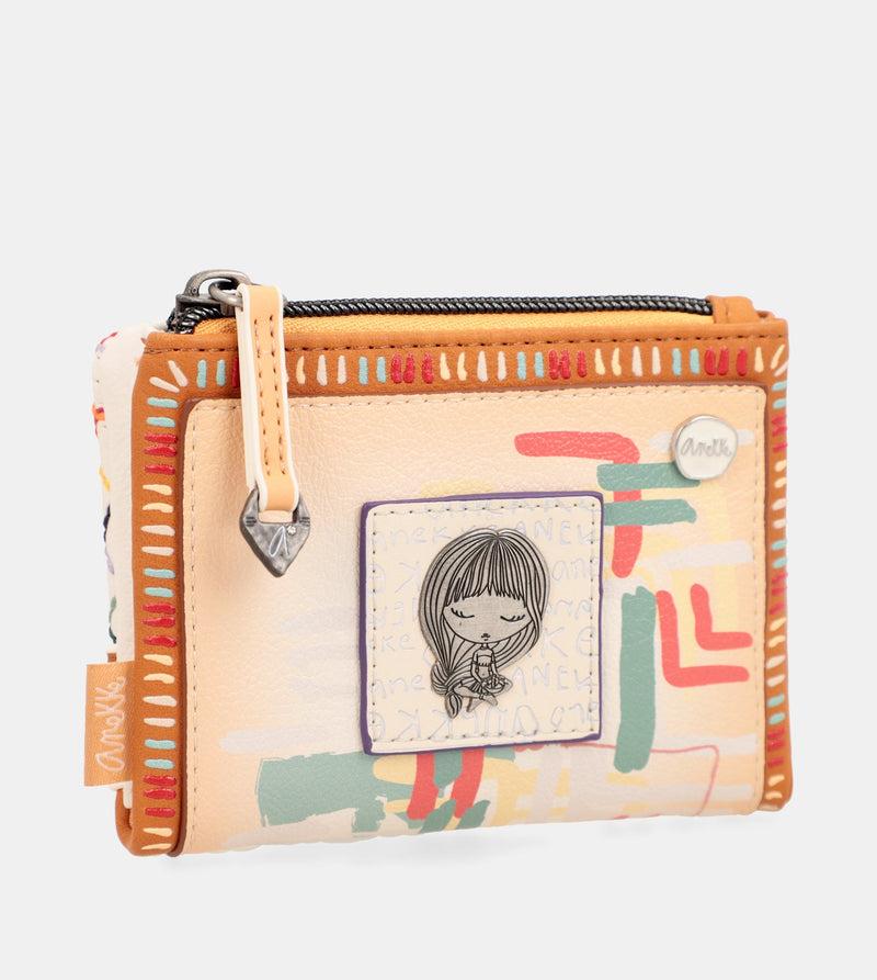 Anekke Magic Souls RFID small flexible wallet