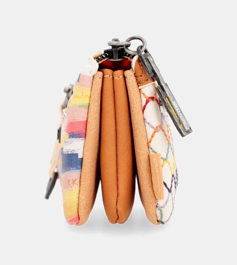 Anekke Magic Souls Wallet With 3 Compartments