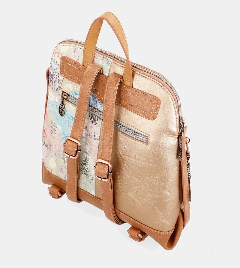 Anekke Mediterranean Backpack With Front Pocket