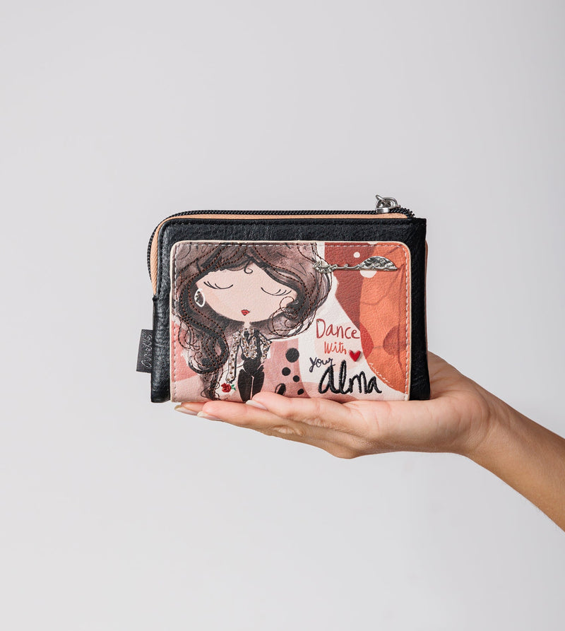 Anekke Medium Flexible RFID Wallet Alma