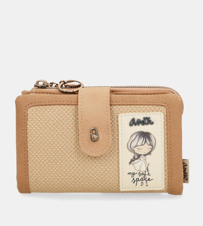 Anekke Medium Flexible RFID Wallet Memories