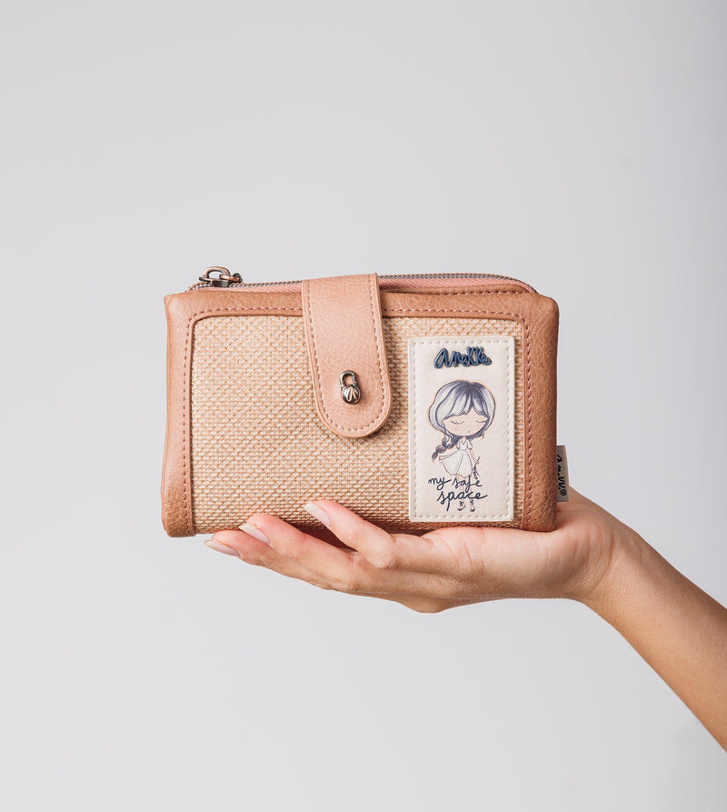 Anekke Medium Flexible RFID Wallet Memories
