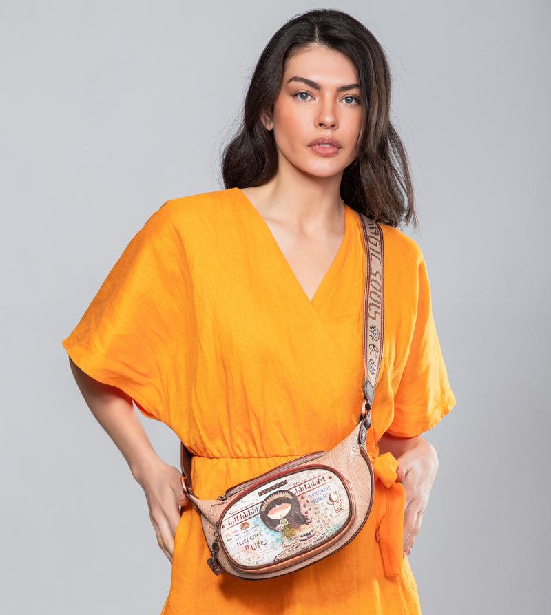 Anekke Menire Ethnical Printed Crossbody Bag