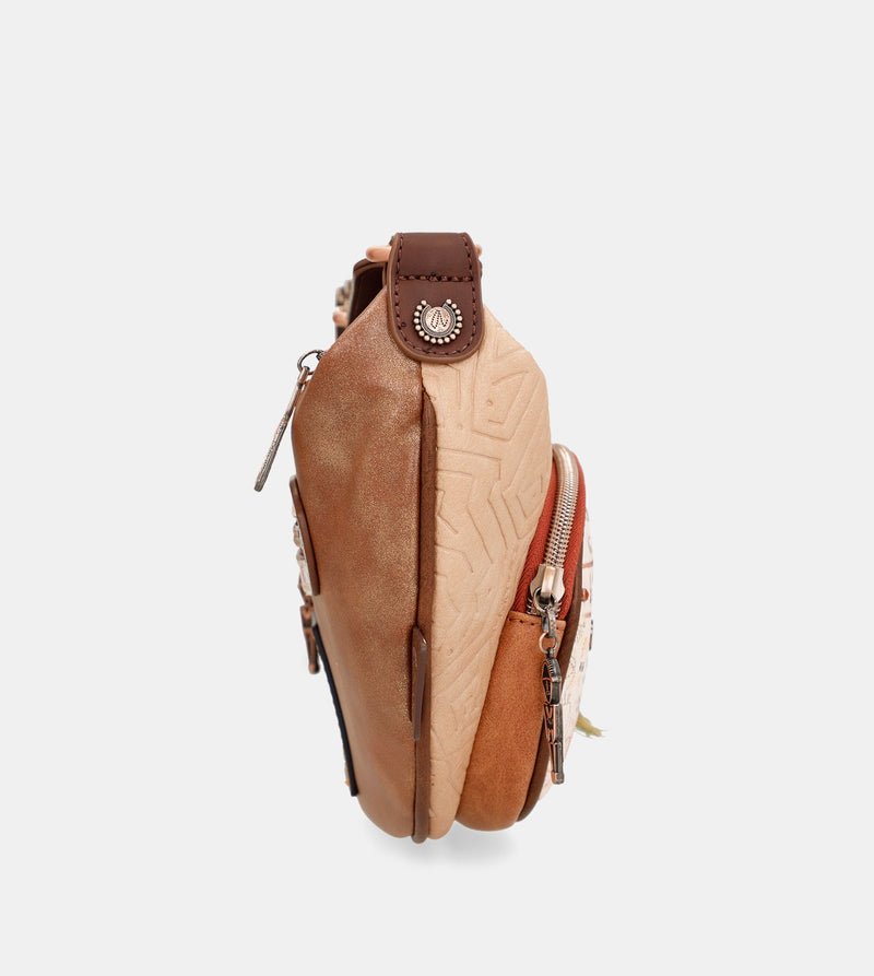 Anekke Menire Ethnical Printed Crossbody Bag