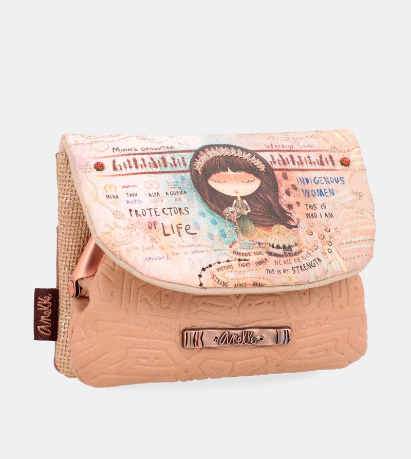 Anekke Menire flap coin purse