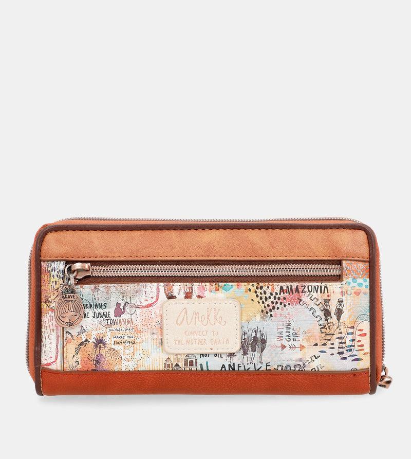 Anekke Menire Large RFID Embossed Wallet