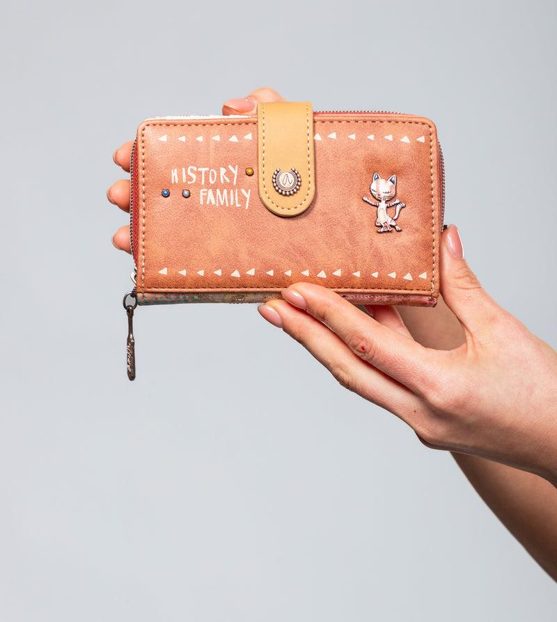 Anekke Menire Medium RFID Embossed Wallet