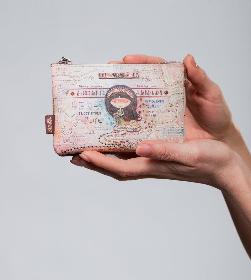 Anekke Menire Triple Compartment Coin Purse