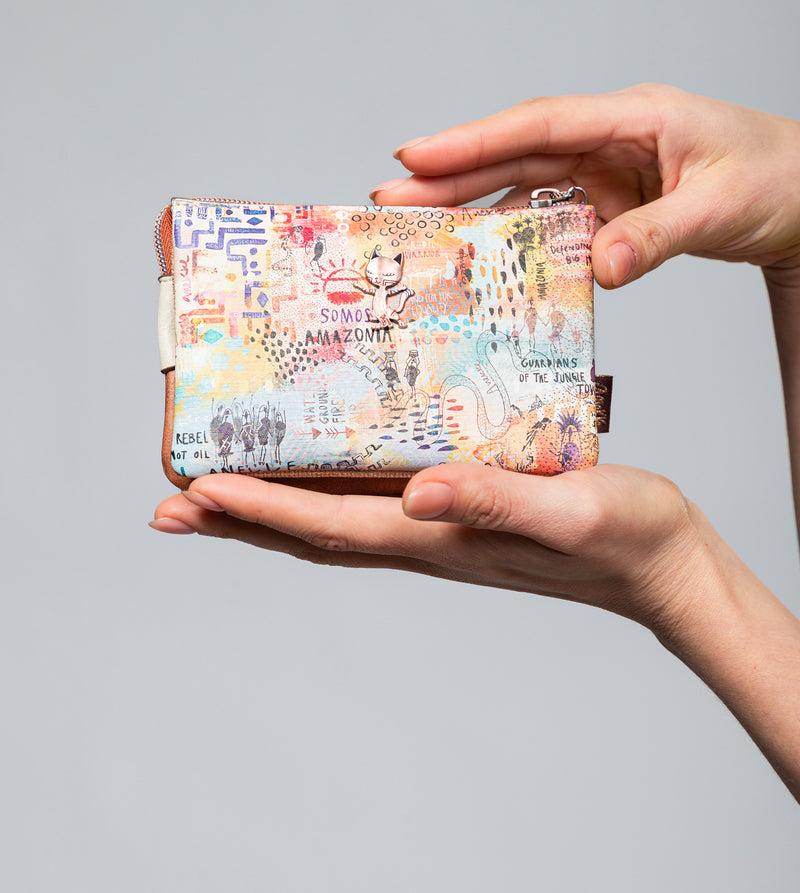 Anekke Menire Triple Compartment Coin Purse