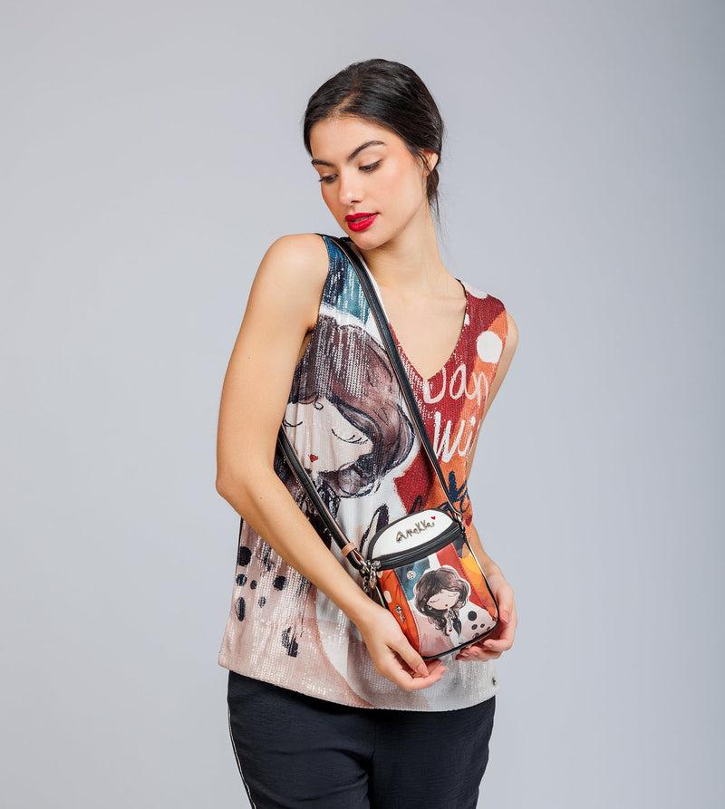 Anekke Mini Oval Crossbody Bag Alma