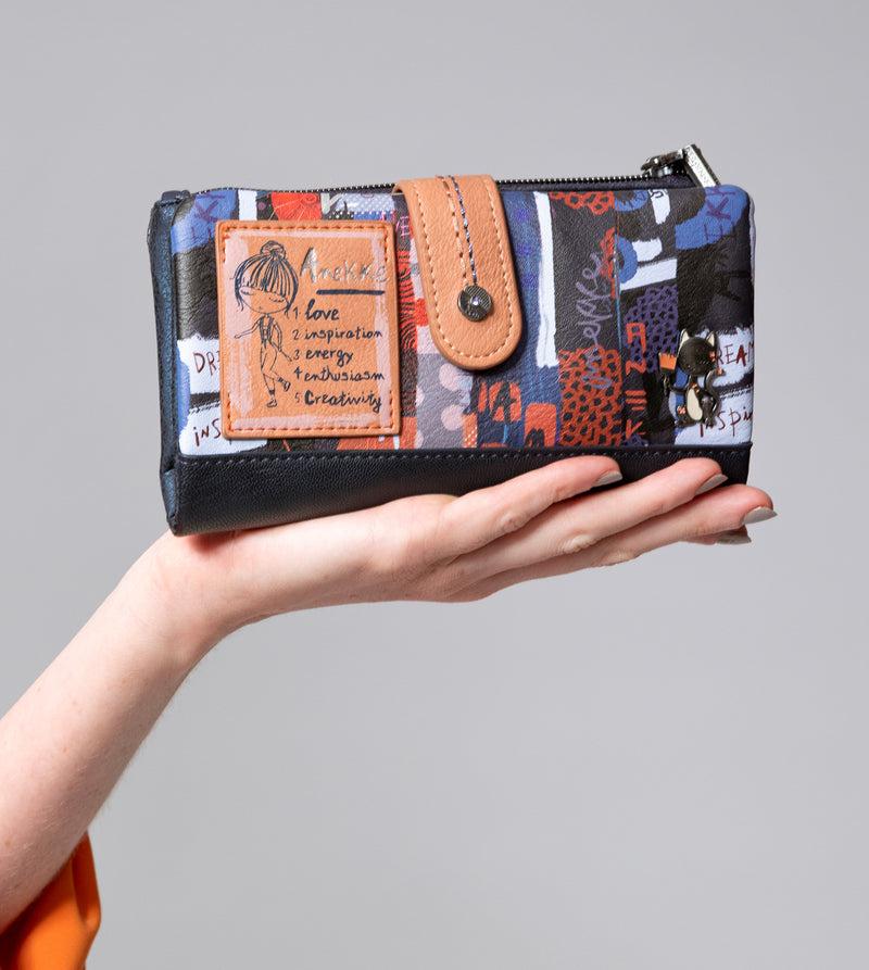 Anekke Nagare Large Flexible RFID Wallet