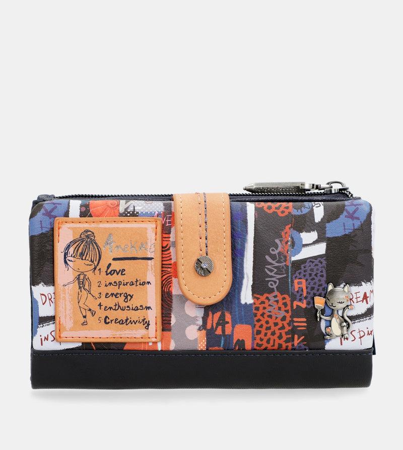 Anekke Nagare Large Flexible RFID Wallet