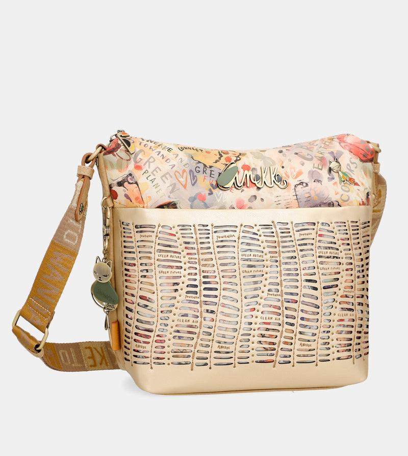 Anekke Nature Pachamama golden crossbody bag