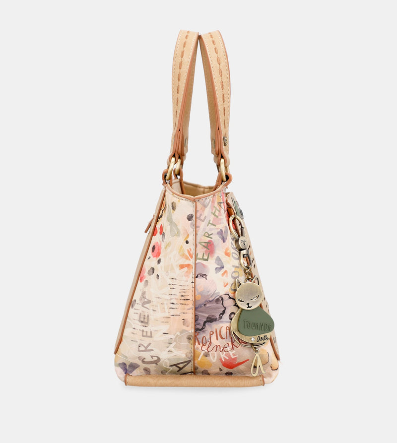 Anekke Nature Pachamama Golden Tote Bag